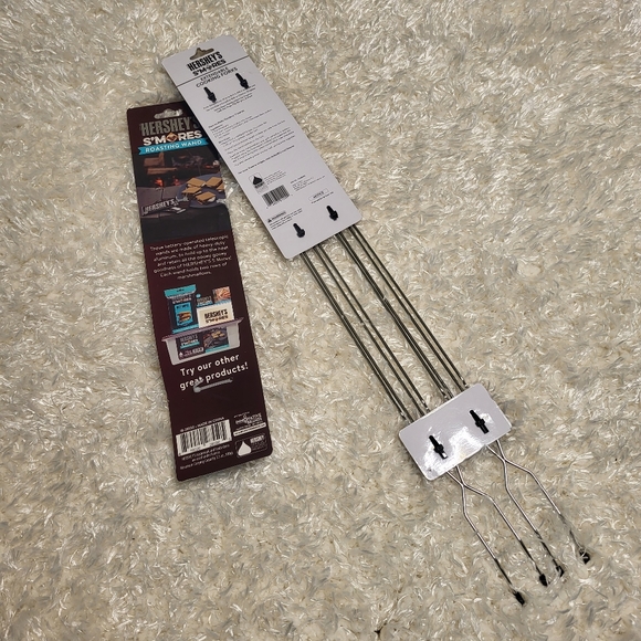 Hershey S’mores Extendable Cooking Forks Skewers Fire pit Marshmallows - Picture 4 of 5